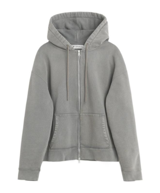 OUR LEGACY Hooded Sweater In Gray Product Image