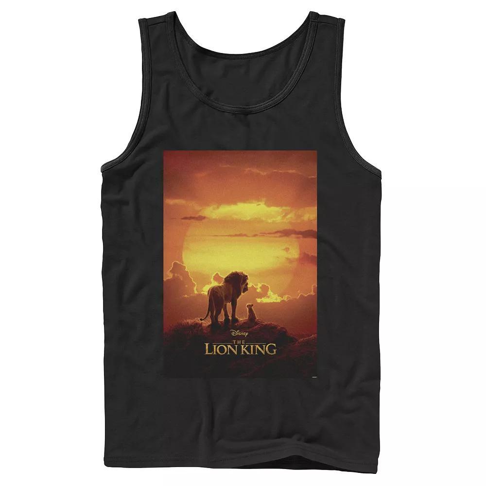 Disney's The Lion King Pride Rock Live Action Movie Poster Men's Tank Top,  Product Image