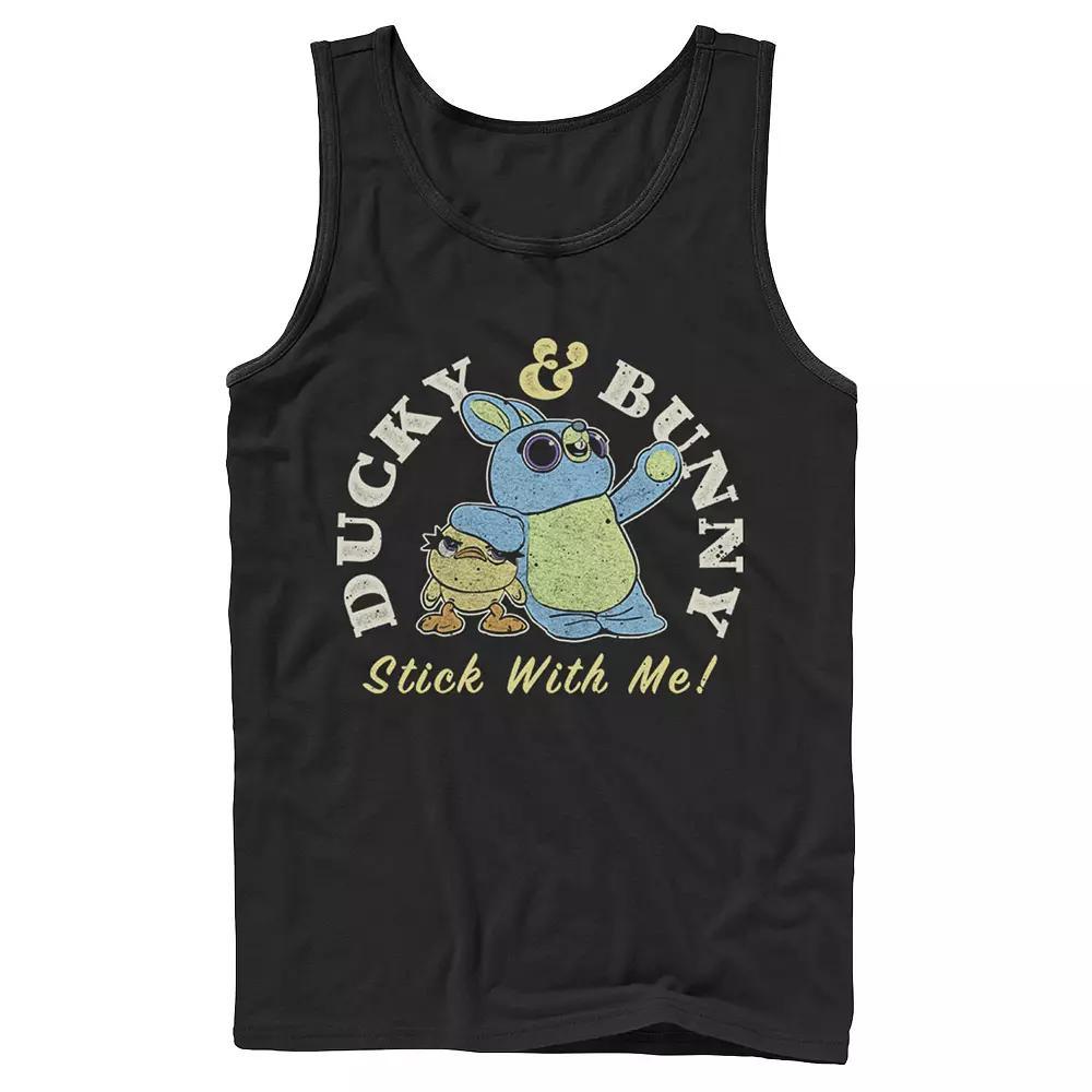 Disney / Pixar's Toy Story 4 Ducky And Bunny Men's Stick With Me Tank Top,  Product Image