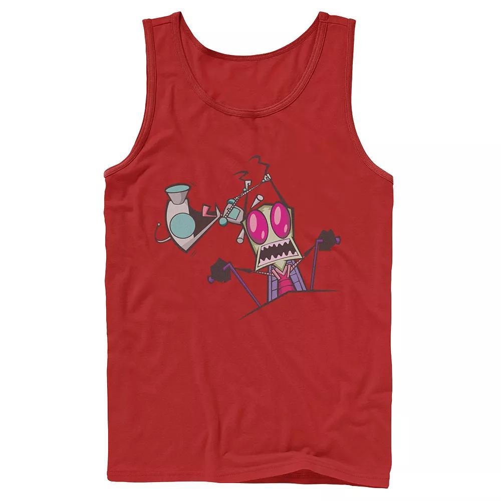 Men's Star Wars The Mandalorian The Child Purple Smoke Tank Top,  Product Image
