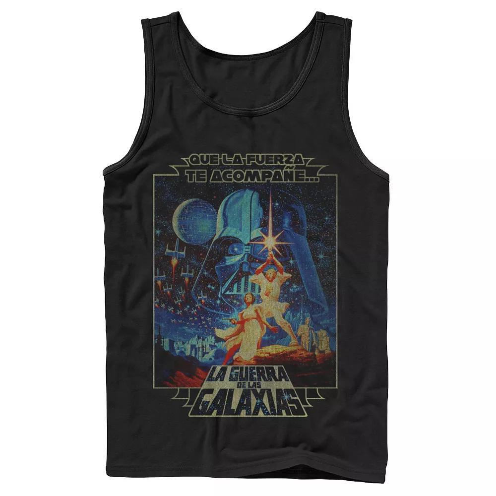 Men's Star Wars Faded Movie Poster Tank Top,  Product Image