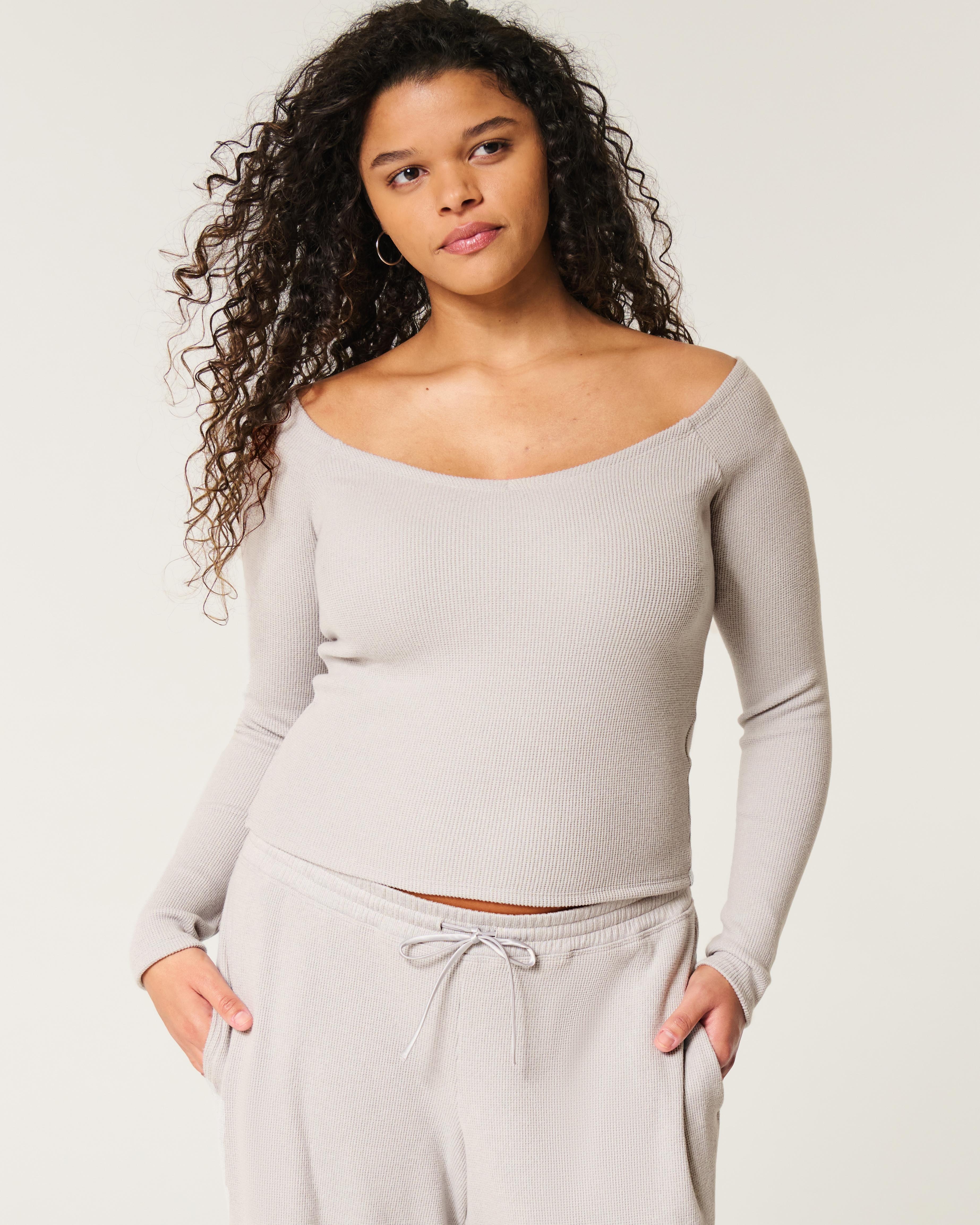 Gilly Hicks Wide V-Neck Top Product Image