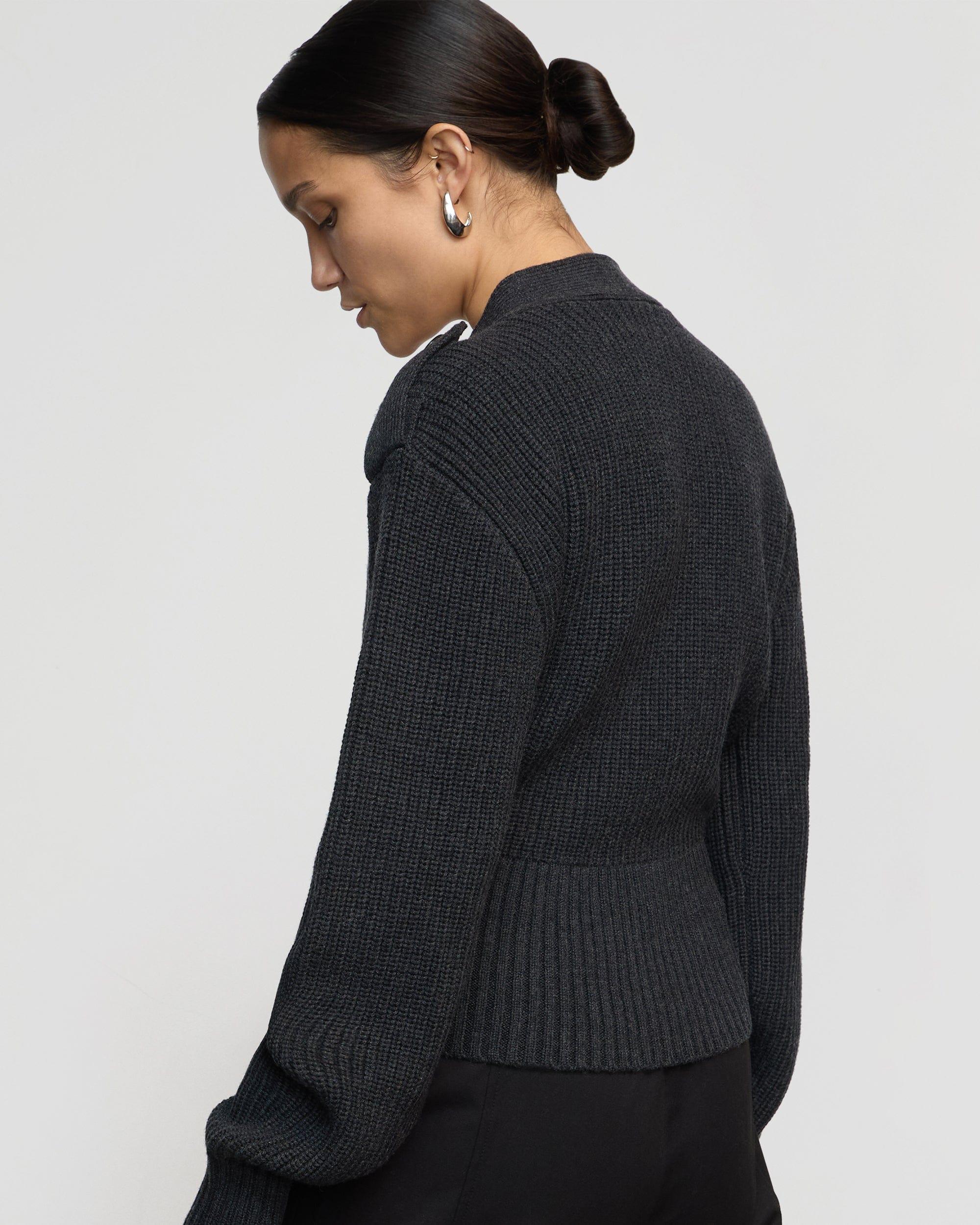 Clary Button-Detail Cardigan Product Image