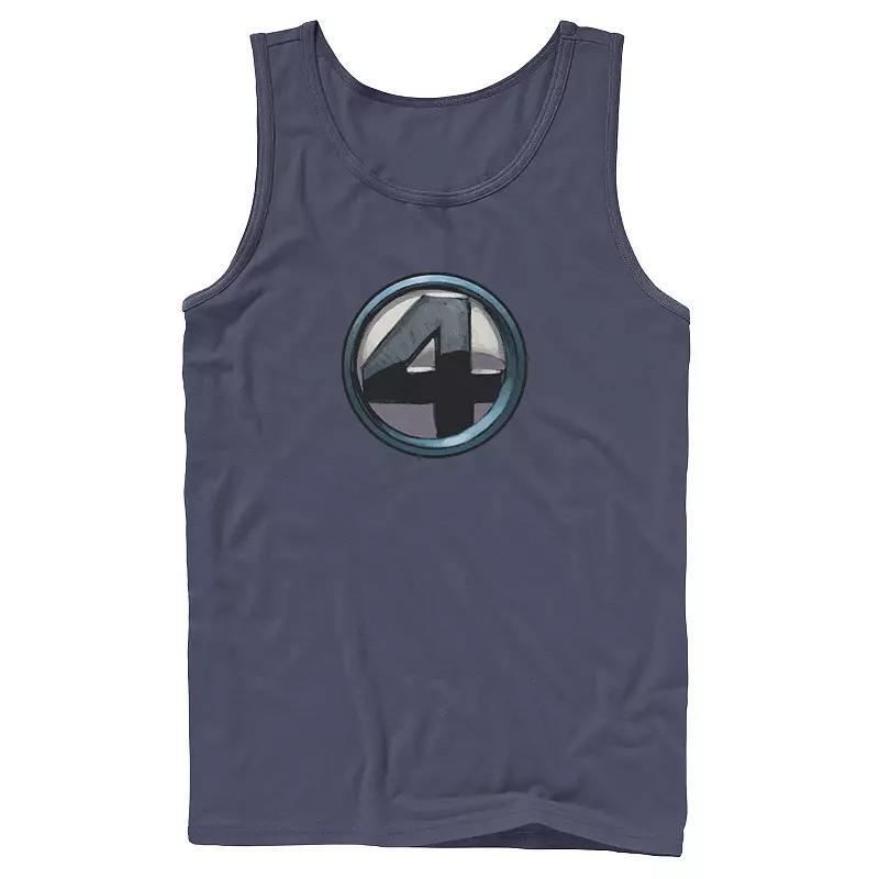 Men's DC Comics Robin The Teen Wonder Classic Logo Tank Top, Size: Small, Grey Product Image