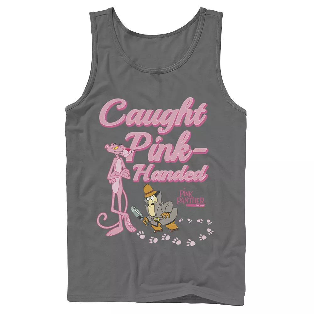 Men's Pink Panther Caught Pink-Handed Tank Top,  Product Image