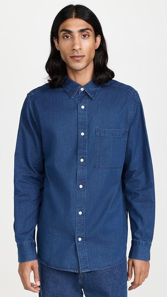 NN07 Cohen Chambray Shirt | Shopbop Product Image