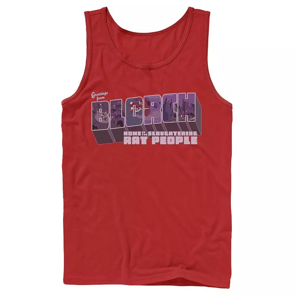Men's Invader Zim Greetings From Blorch Graphic Tank Top,  Product Image