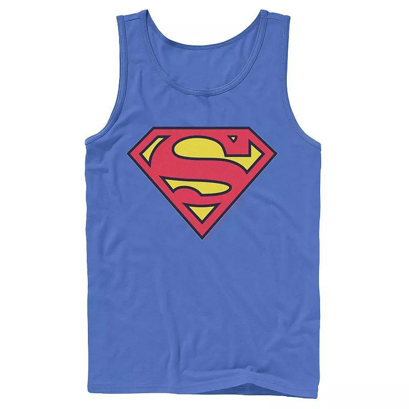 Mens DC Comics Superman Classic Chest Logo Tank Top Product Image