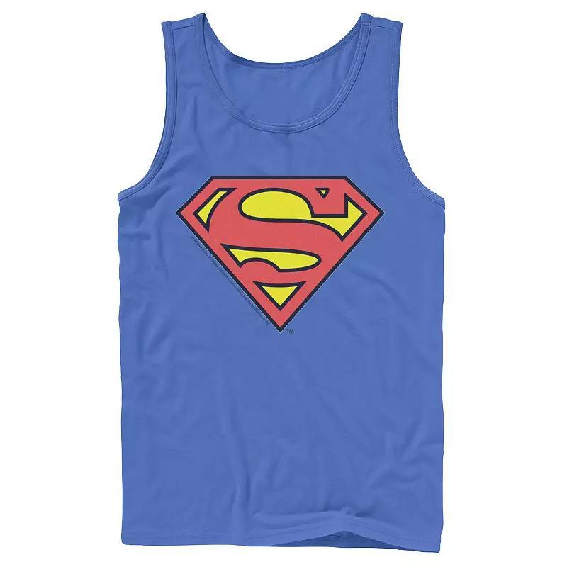 Mens DC Comics Superman Classic Chest Logo Tank Top Product Image