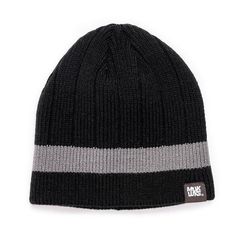 Mens MUK LUKS Ribbed Beanie Product Image