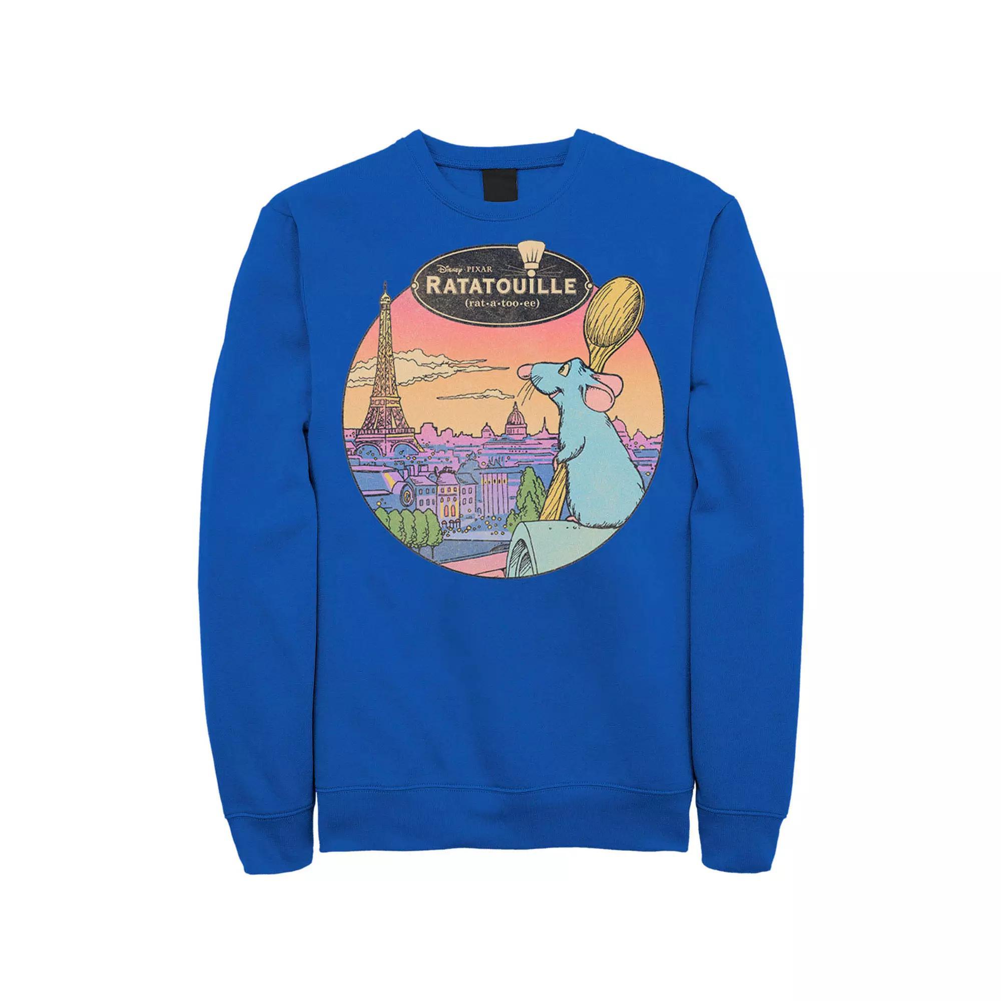 Disney / Pixar's Ratatouille Men's Over Look Paris Sweatshirt,  Product Image