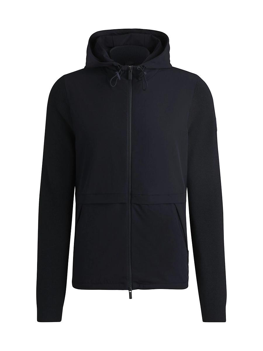 Mens Softshell Jacket with Knitted Details Product Image