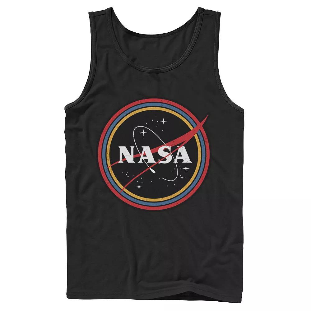 Men's NASA Logo Rainbow Circles Tank Top,  Product Image