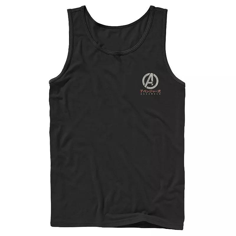 Men's DC Comics Batman Cloak Chest Logo Tank Top, Size: Large, Athletic Grey Product Image