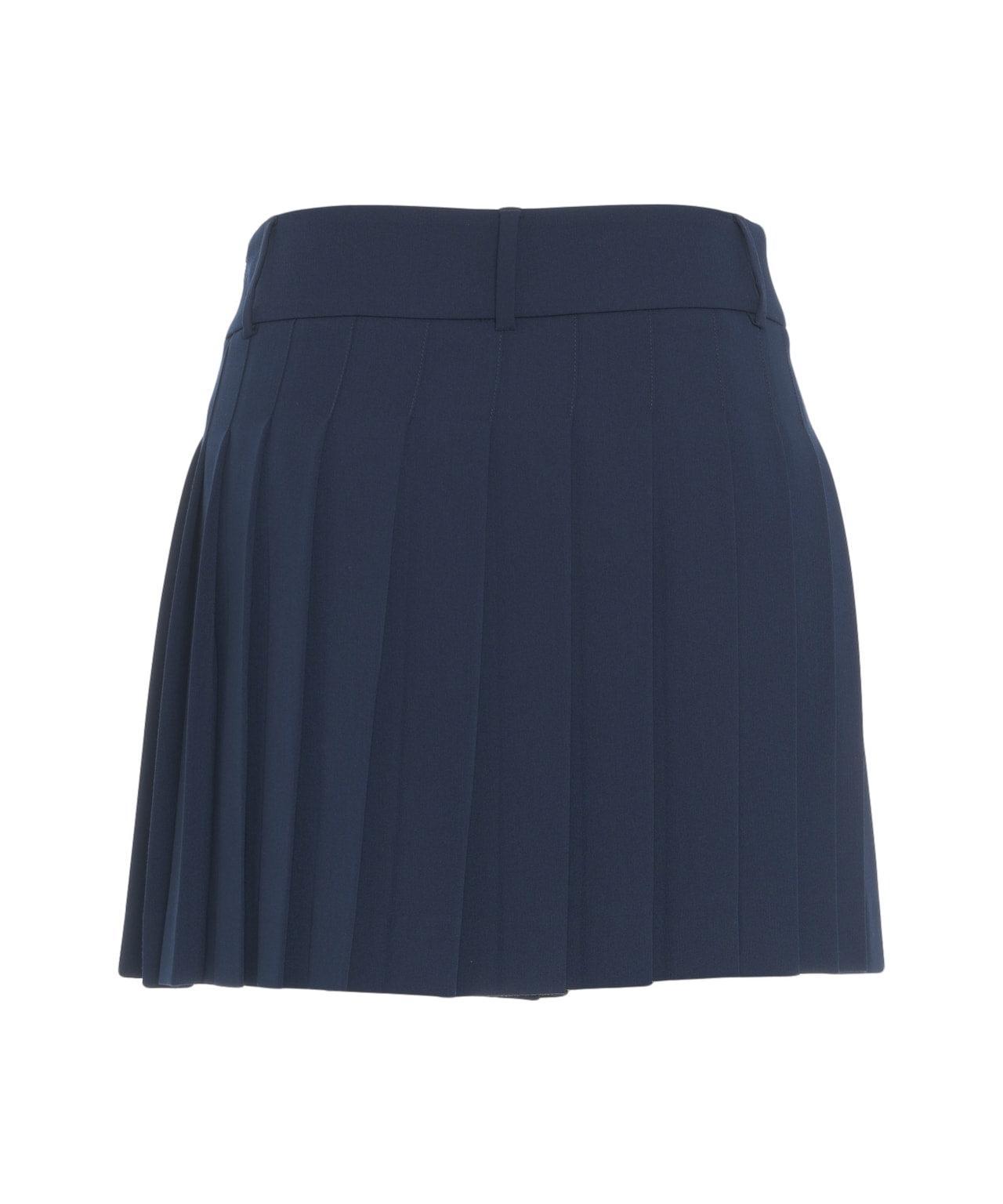 Pleated miniskirt Product Image