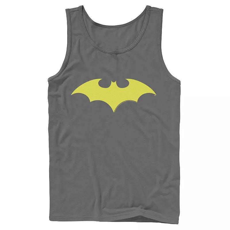 Men's DC Comics Batman Modern Chest Logo Tank Top, Size: Small, Grey Product Image