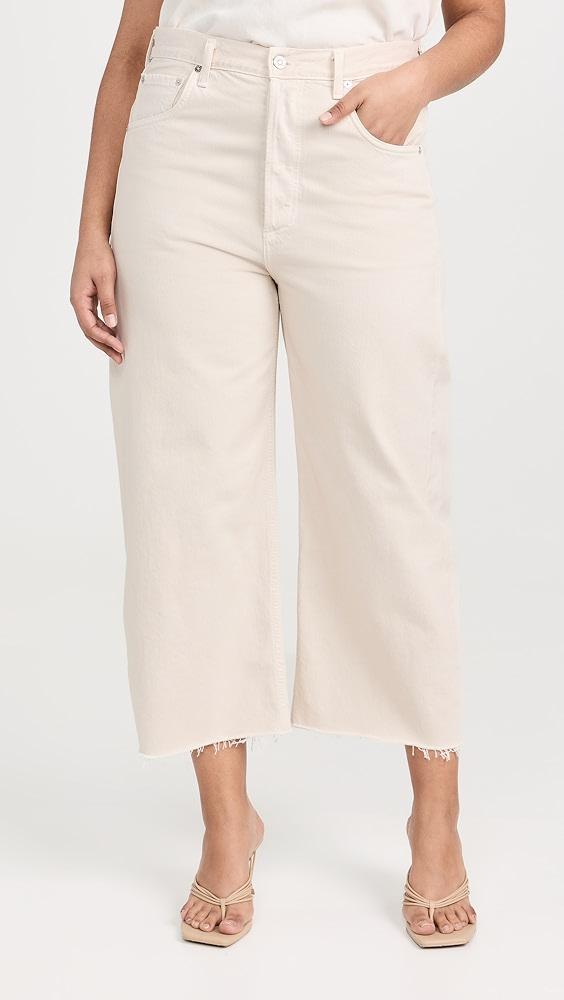 Citizens of Humanity Ayla Raw Hem Crop Jeans | Shopbop Product Image