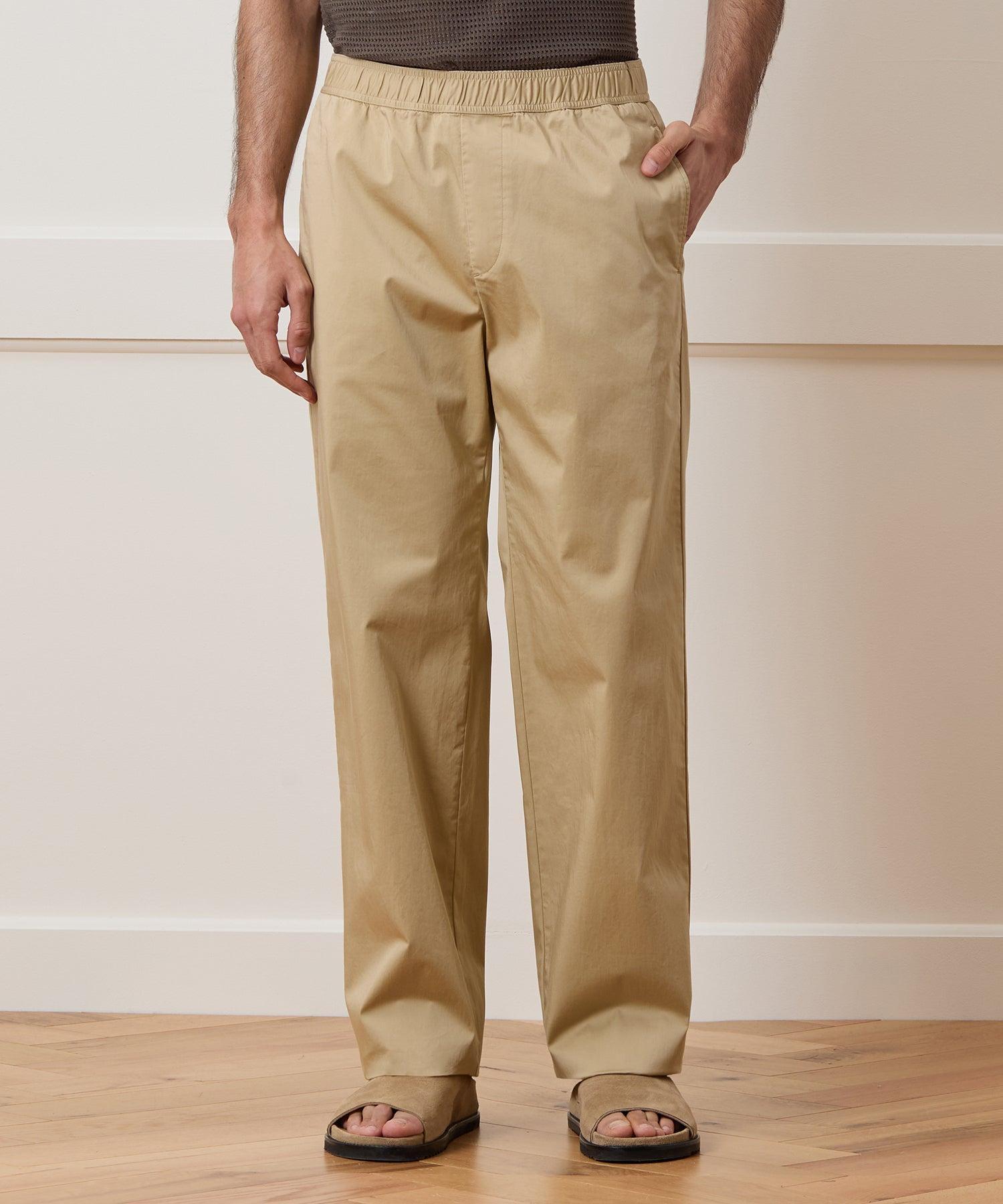 Relaxed Poplin Leisure Pant Product Image