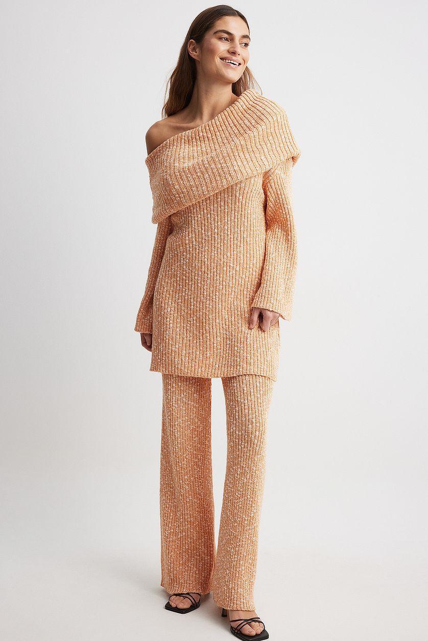 Knitted Loose Pants Product Image