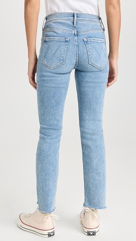 MOTHER Mid Rise Dazzler Ankle Step Jeans | Shopbop Product Image