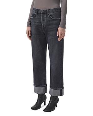 Womens Fran Straight-Leg Jeans Product Image