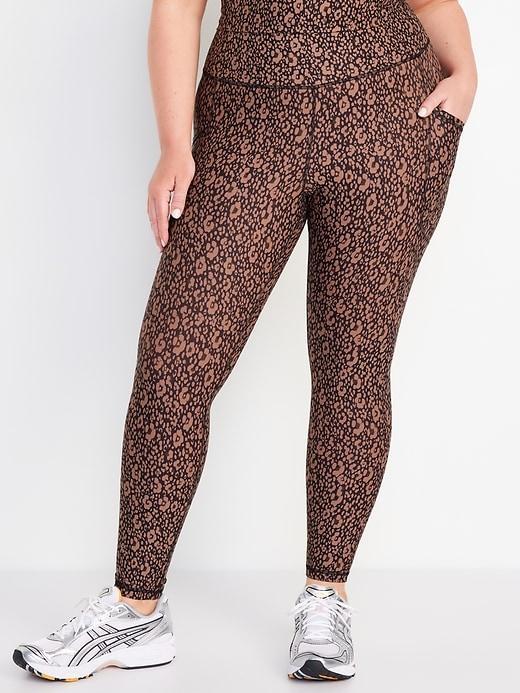 High-Waisted PowerSoft Rib Leggings Product Image