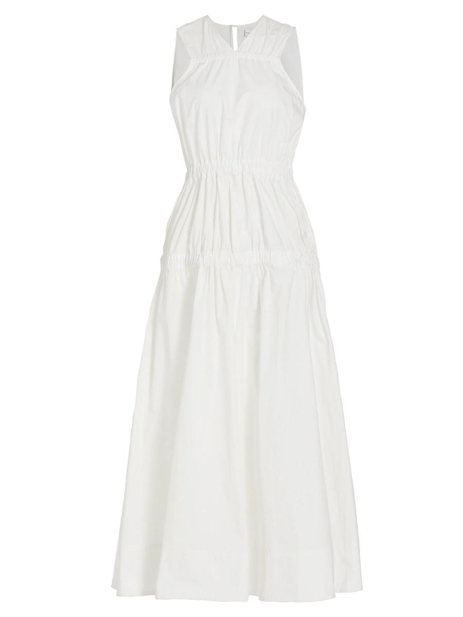 Womens Libby Cotton Poplin Maxi Dress Product Image