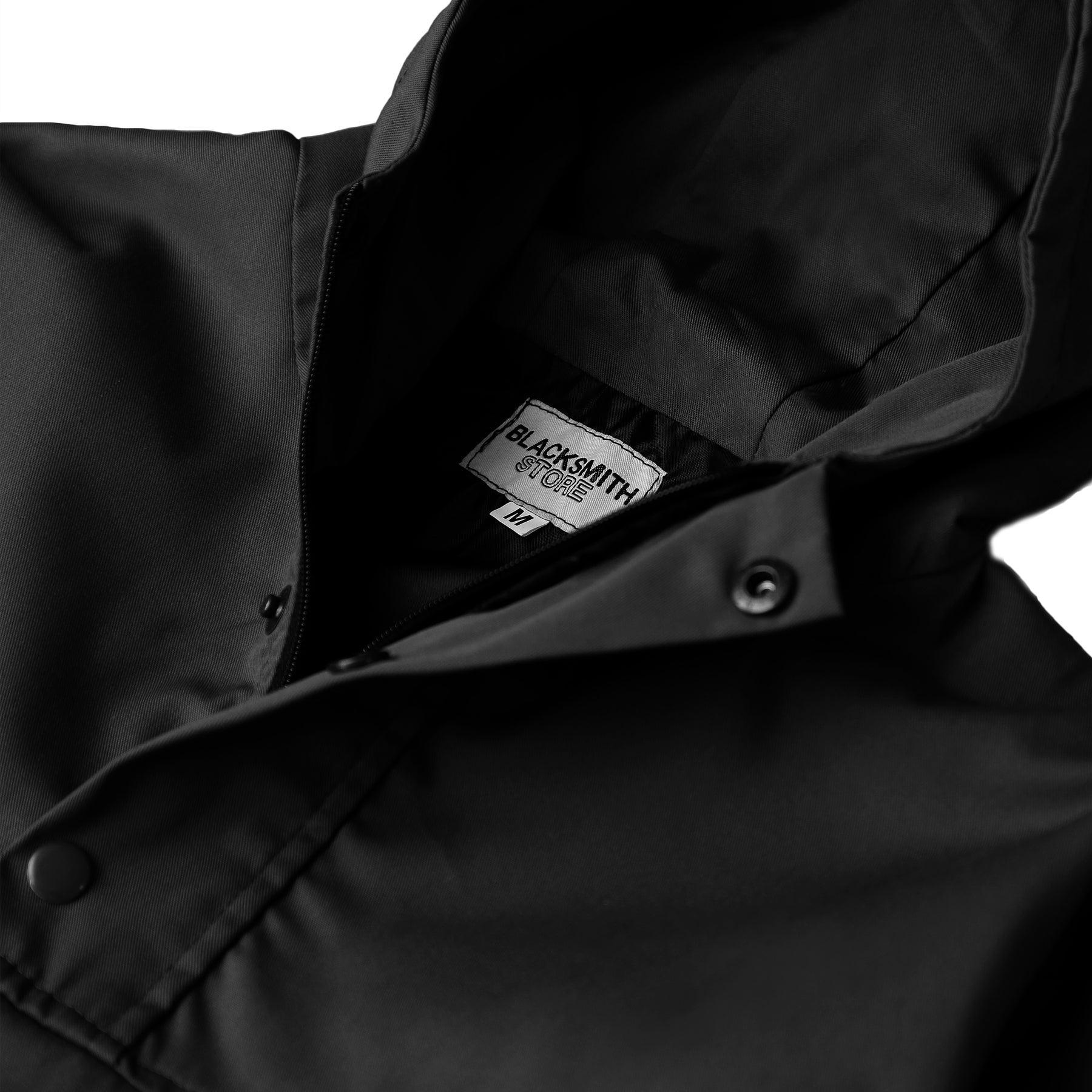 Blacksmith - Two Tone Corduroy/Canvas Pullover - Black Product Image