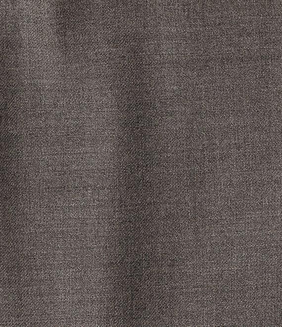 Hickey Freeman Classic Fit Flat Front Solid Pattern 2-Piece Suit Product Image