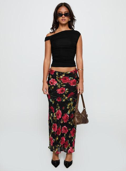 Emaretta Maxi Skirt Multi Floral Product Image