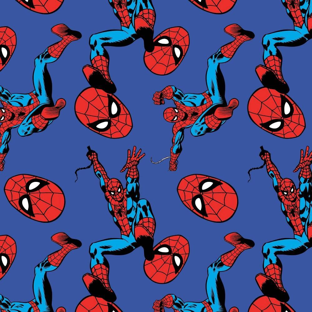 Men's Spider-Man Knit Pajama Pants - Royal Blue S Product Image