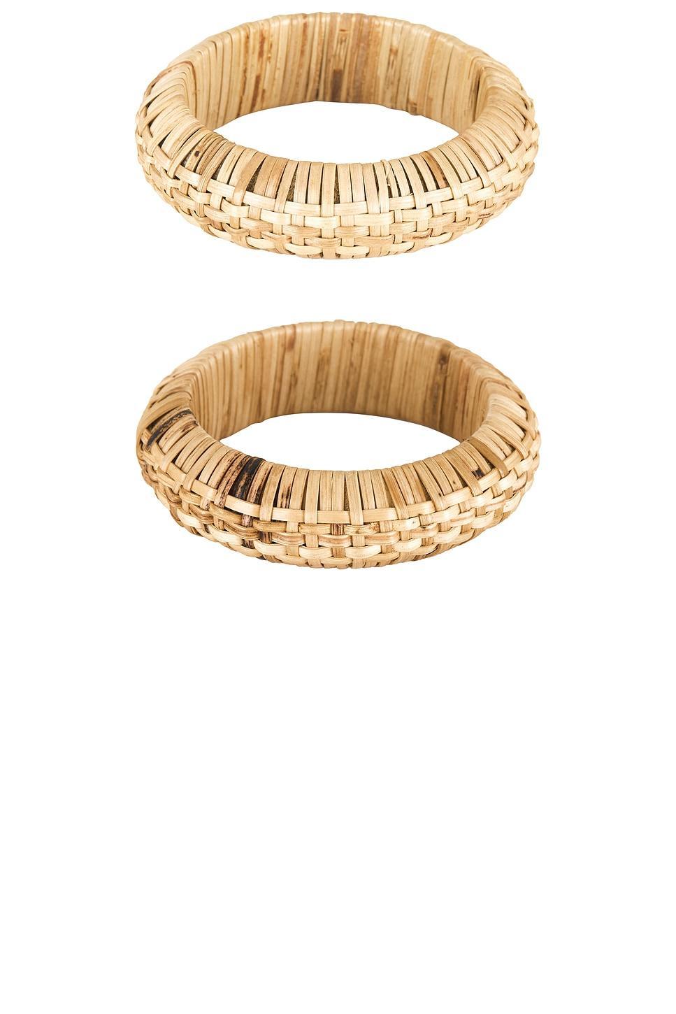 Jacques Bangle Cuff Set SHASHI Product Image
