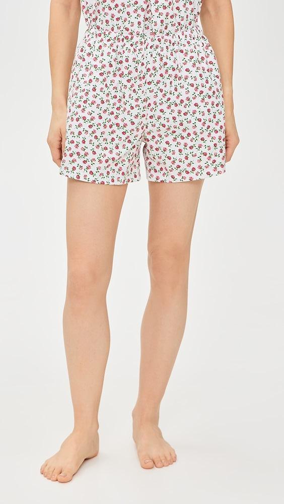 Petite Plume Twill Clara Short Set in Petite Petals | Shopbop Product Image