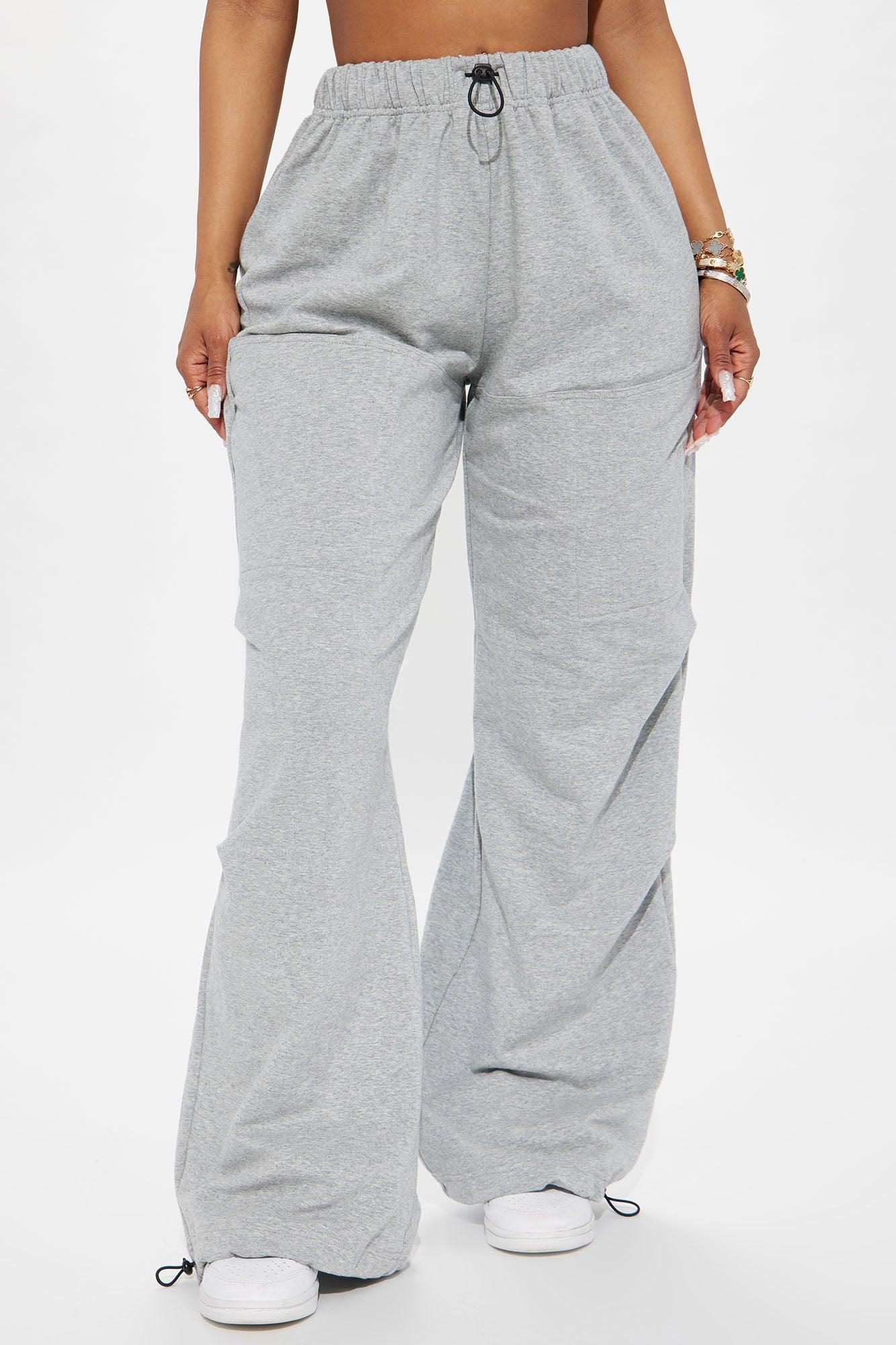 Luna Lounge Jogger - Heather Grey Product Image