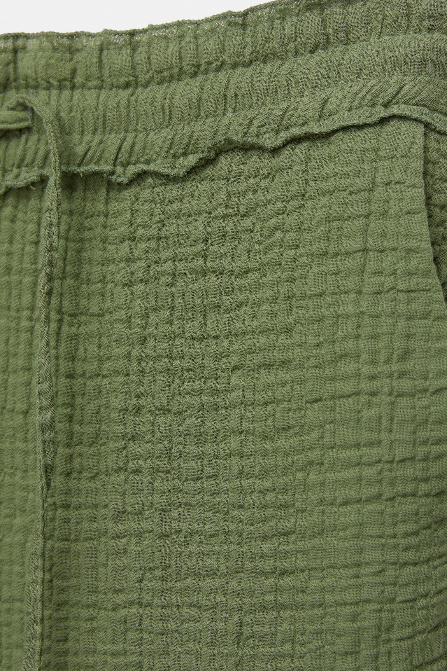 Rustic pants with elastic waistband Product Image