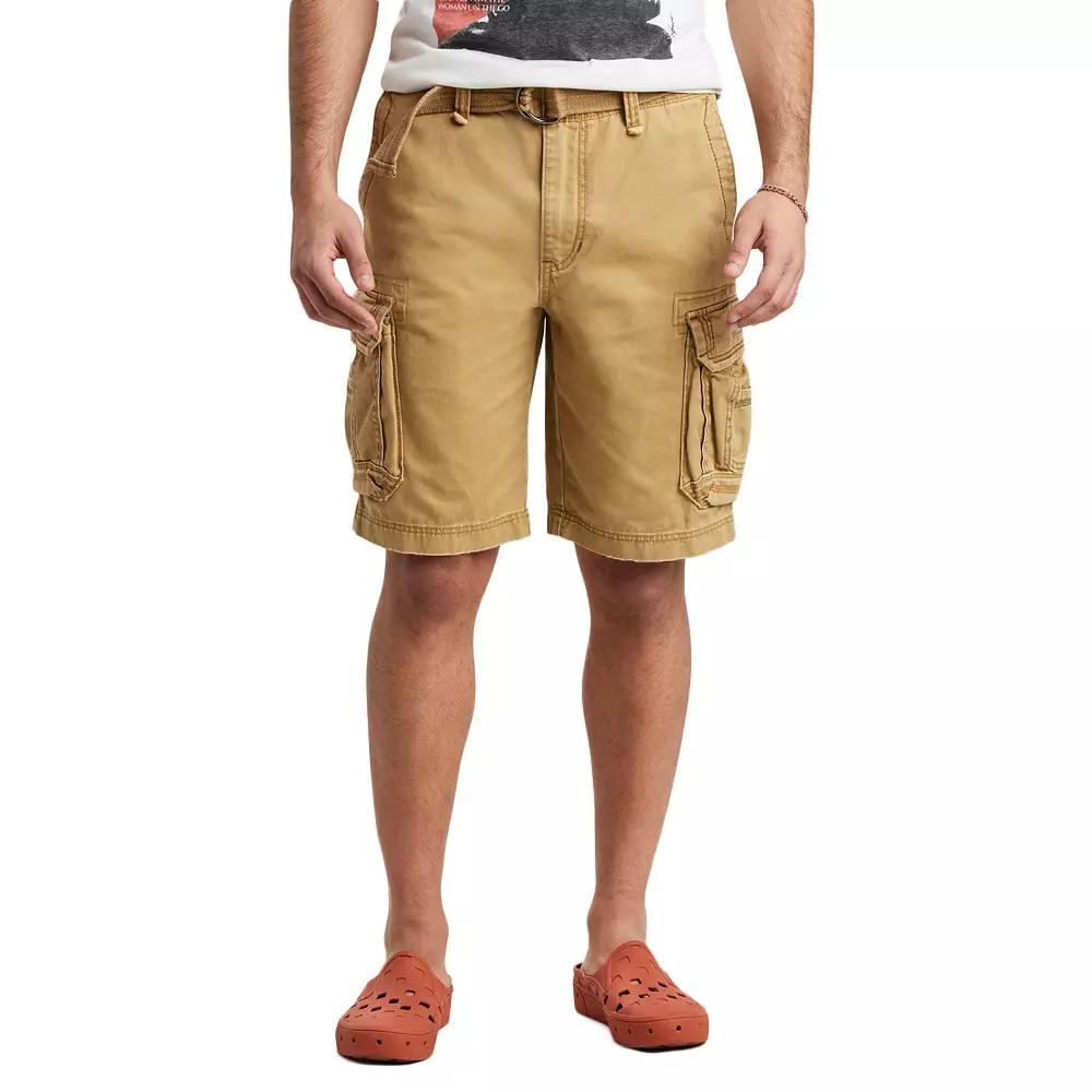 Mens UNIONBAY 11 Survivor Belted Cargo Shorts Product Image