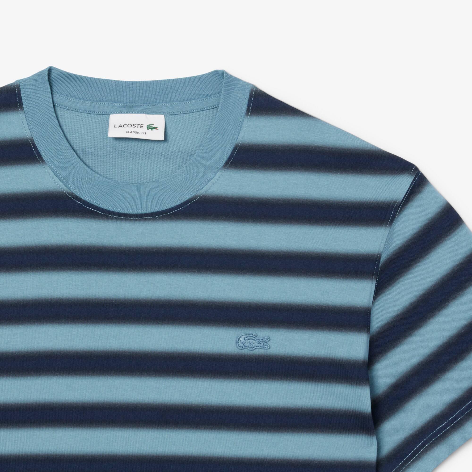 Stripe Print Jersey T-shirt Product Image