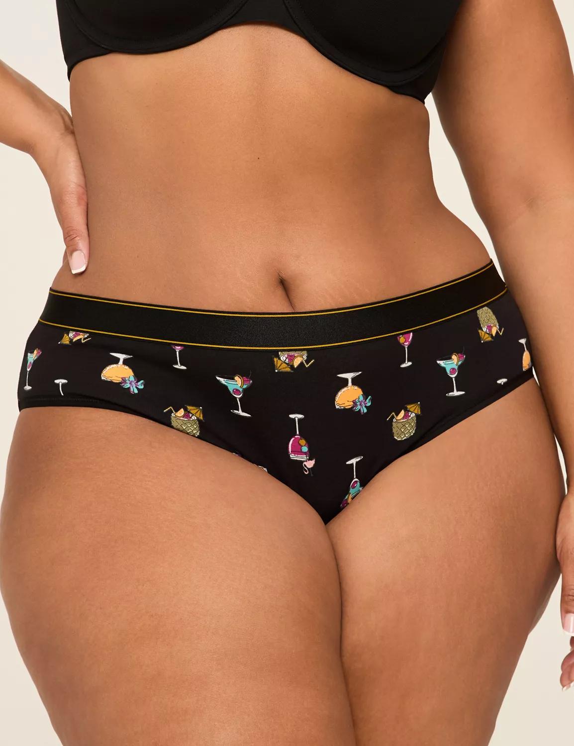 Cotton Hipster Panty With Wide Waistband Product Image