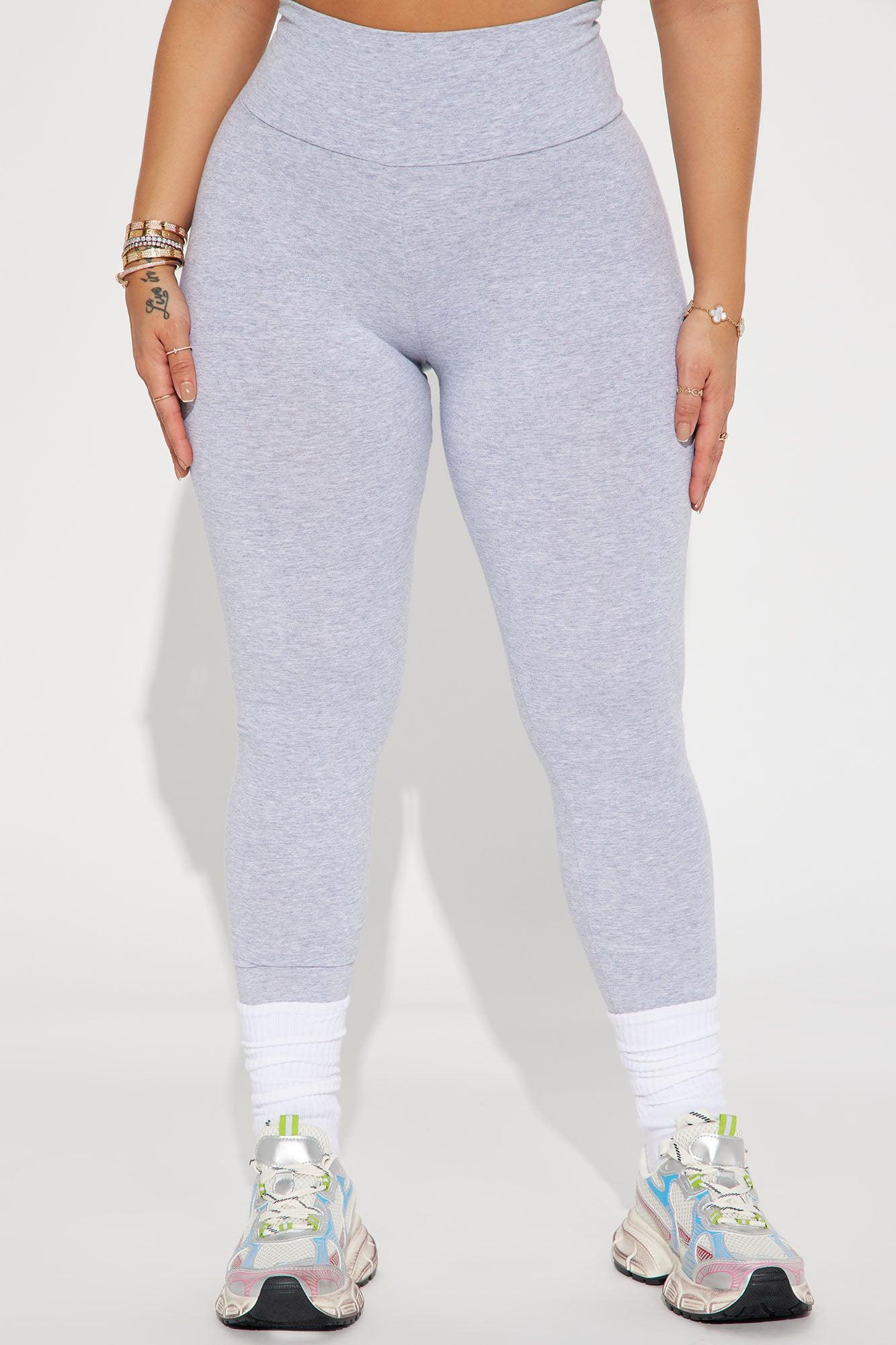 Running Around High Rise Legging - Heather Grey Product Image