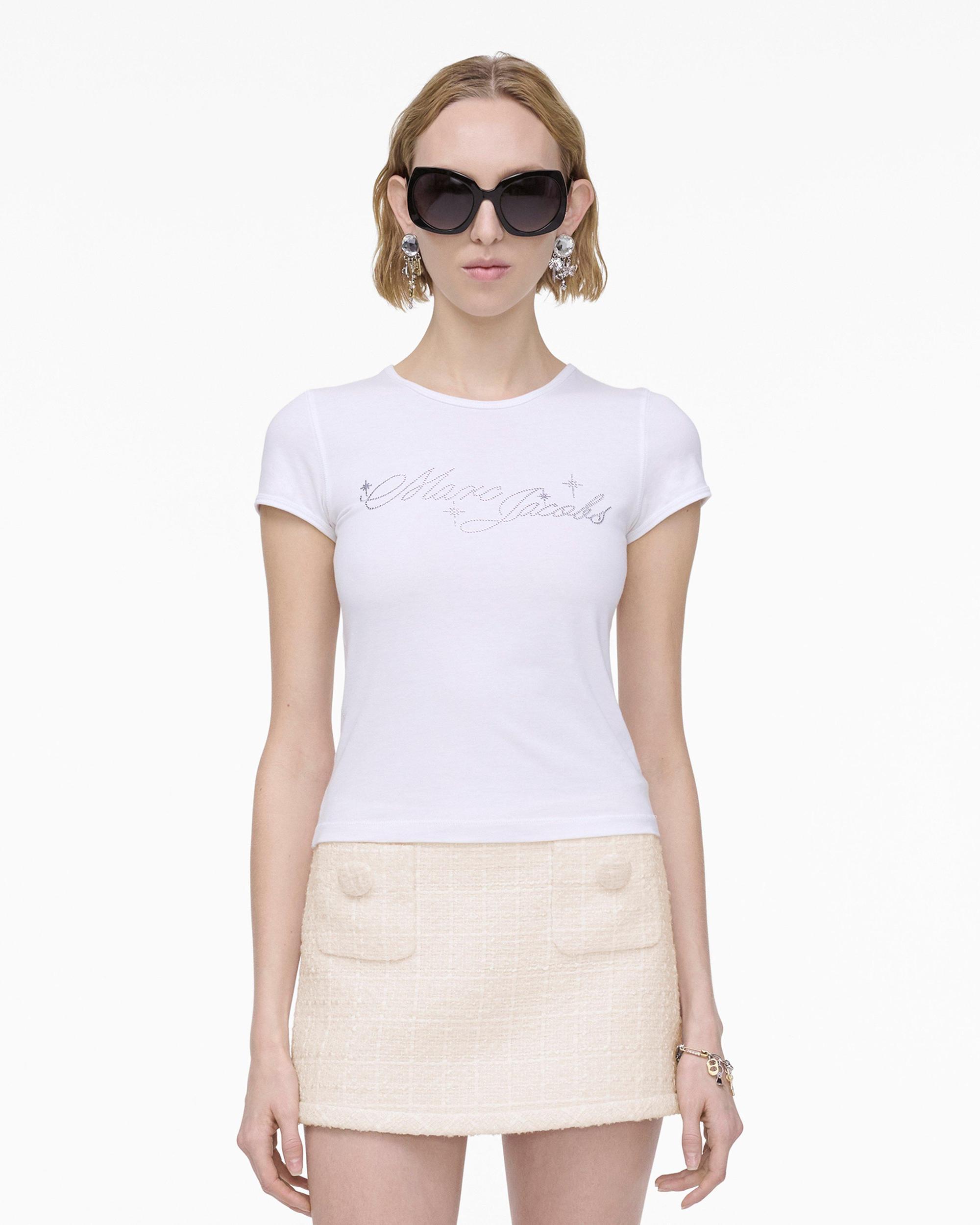 Charm Logo Shrunken Tee Product Image