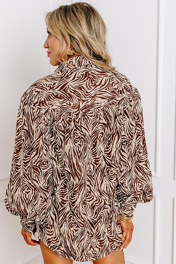 Tucked Away Memories Top In Cream Product Image