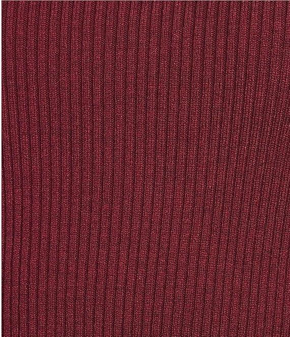 GB Short Sleeve Ruffle Trim Sweater Product Image