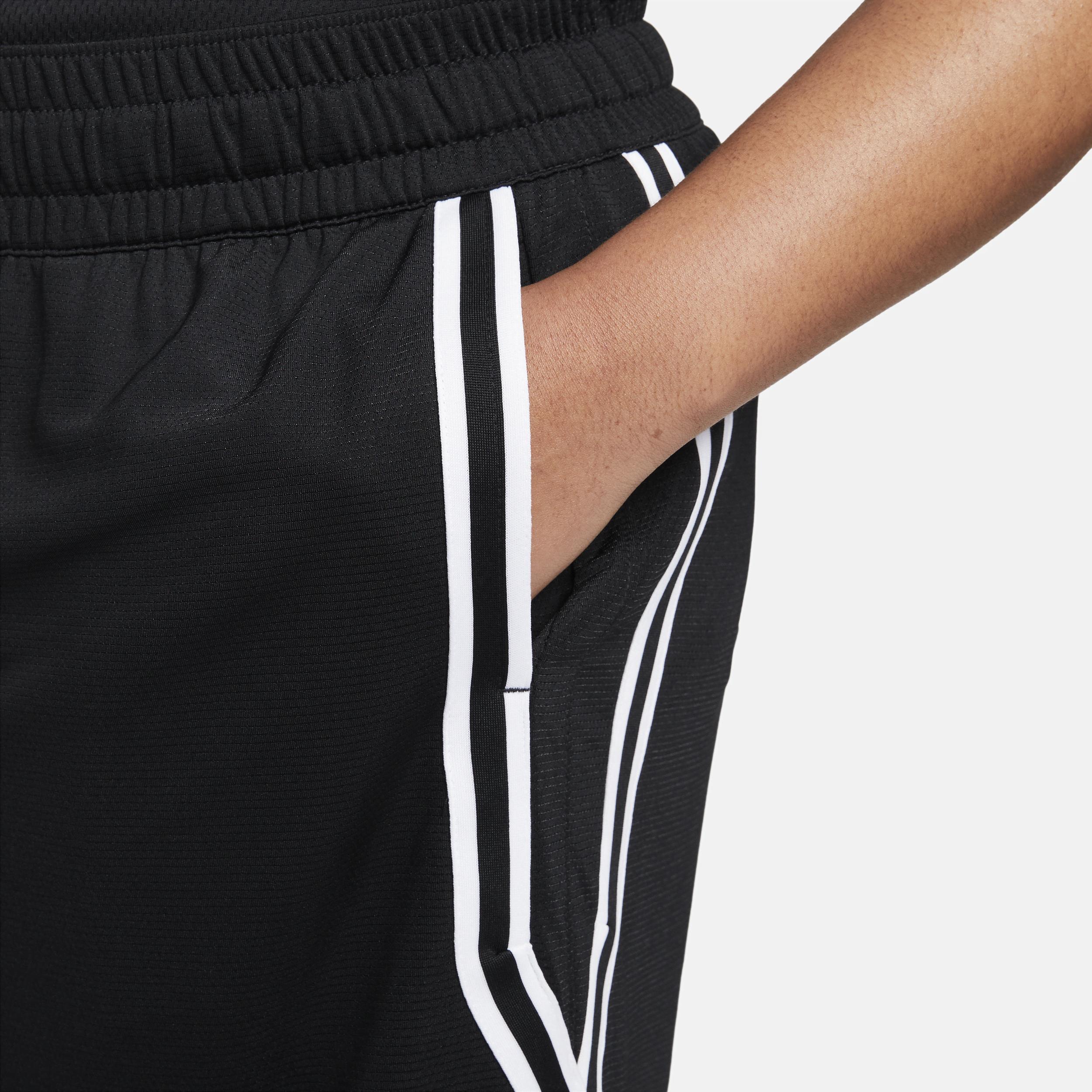 Nike Womens Nike Fly Crossover Shorts Plus - Womens Black/White Product Image