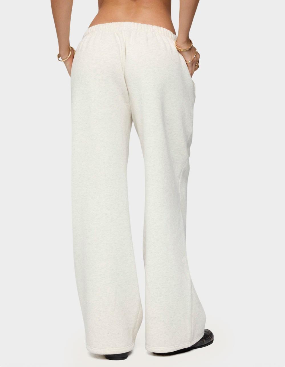 EDIKTED LA Sweatpants - GRAY Product Image