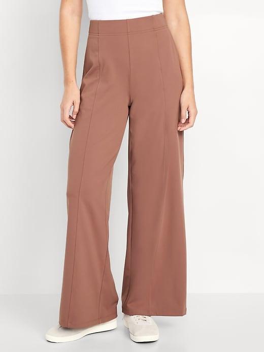 High-Waisted PowerSoft Trouser Pants Product Image