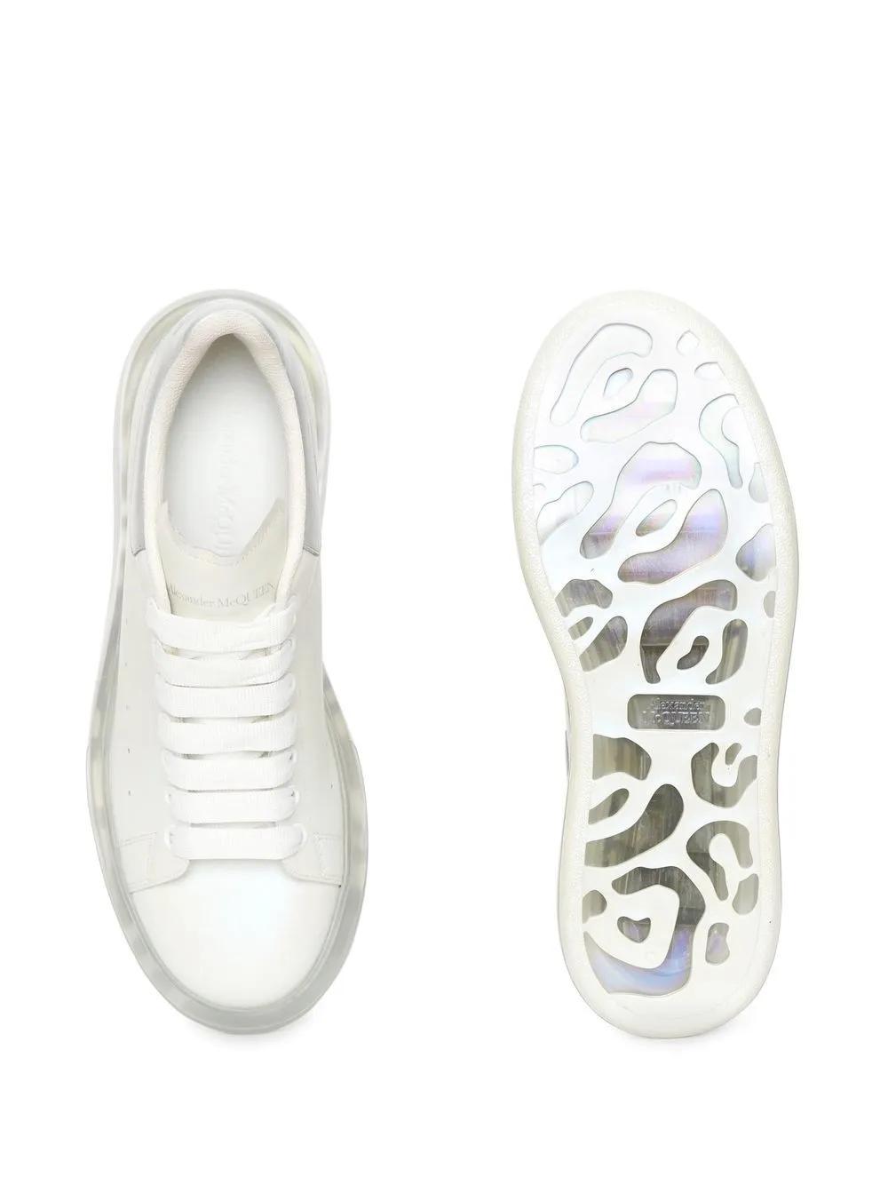 Oversized lace-up sneakers Product Image