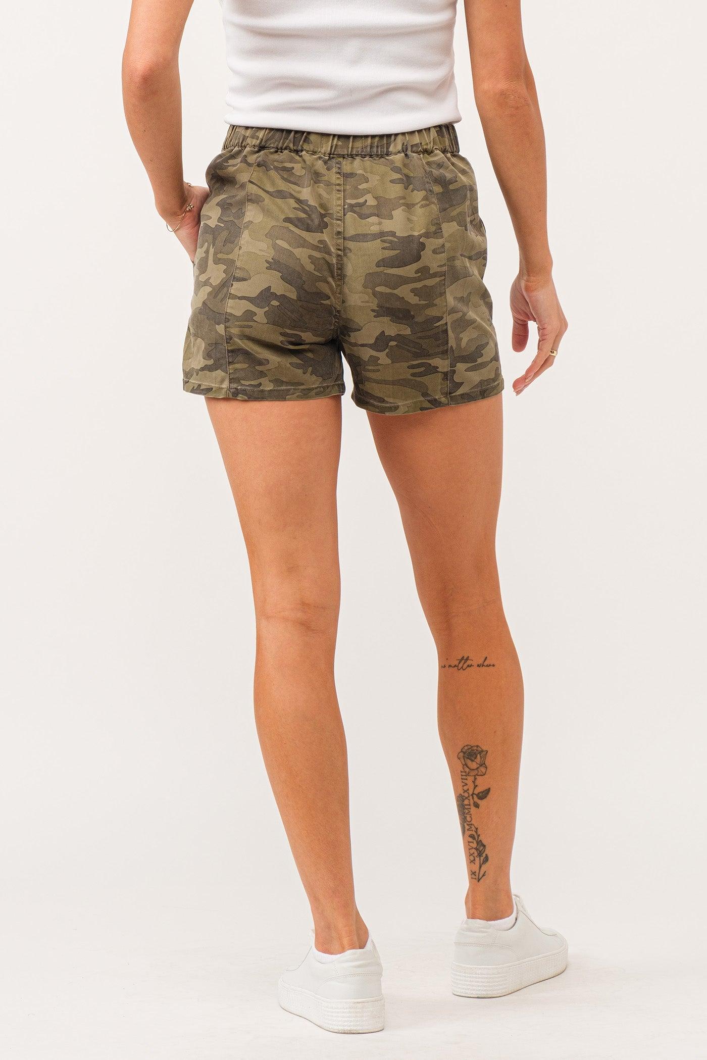 Sandy High Rise Utility Shorts Product Image