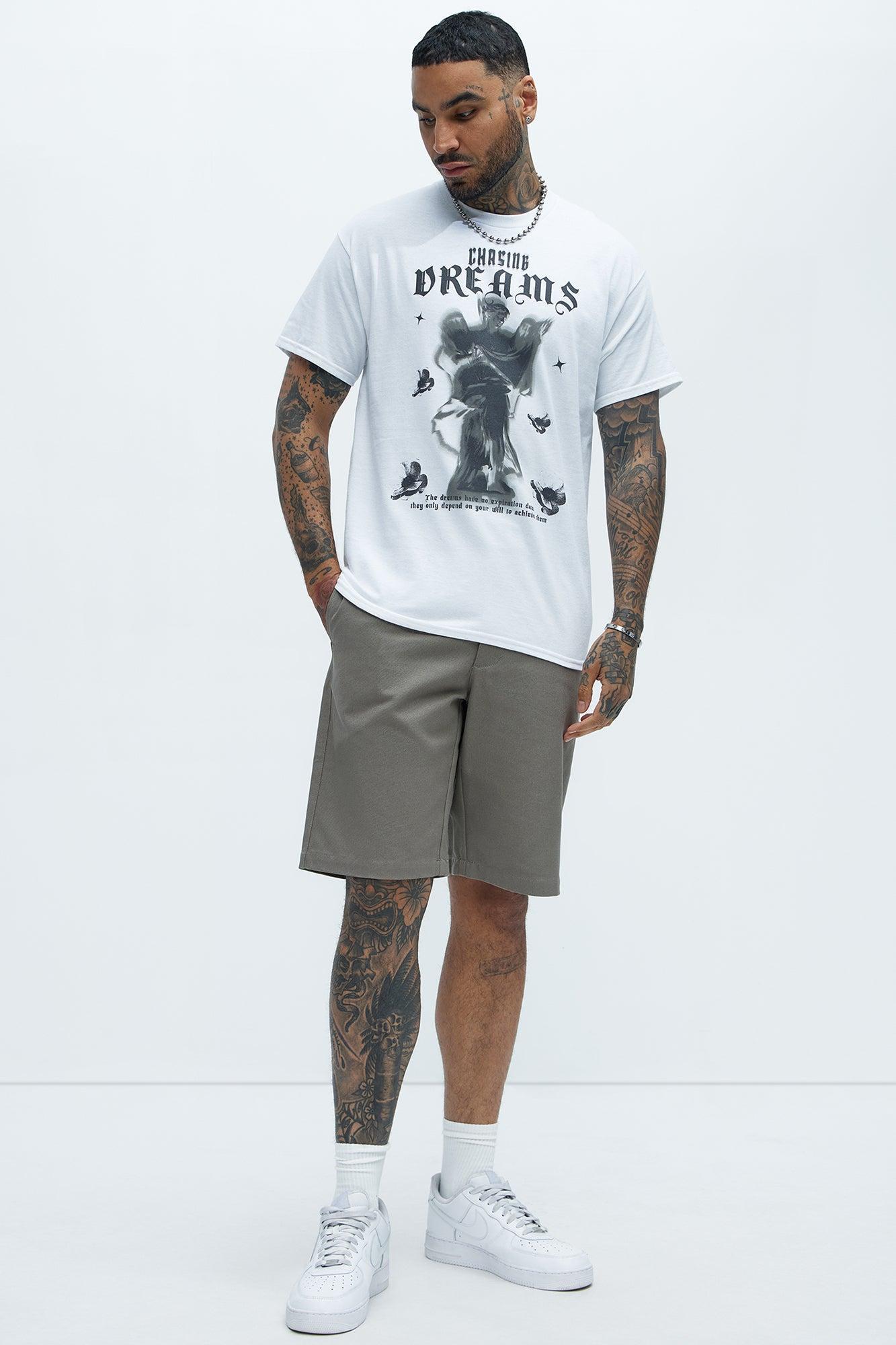 Dream Chaser Short Sleeve Tee - White Product Image