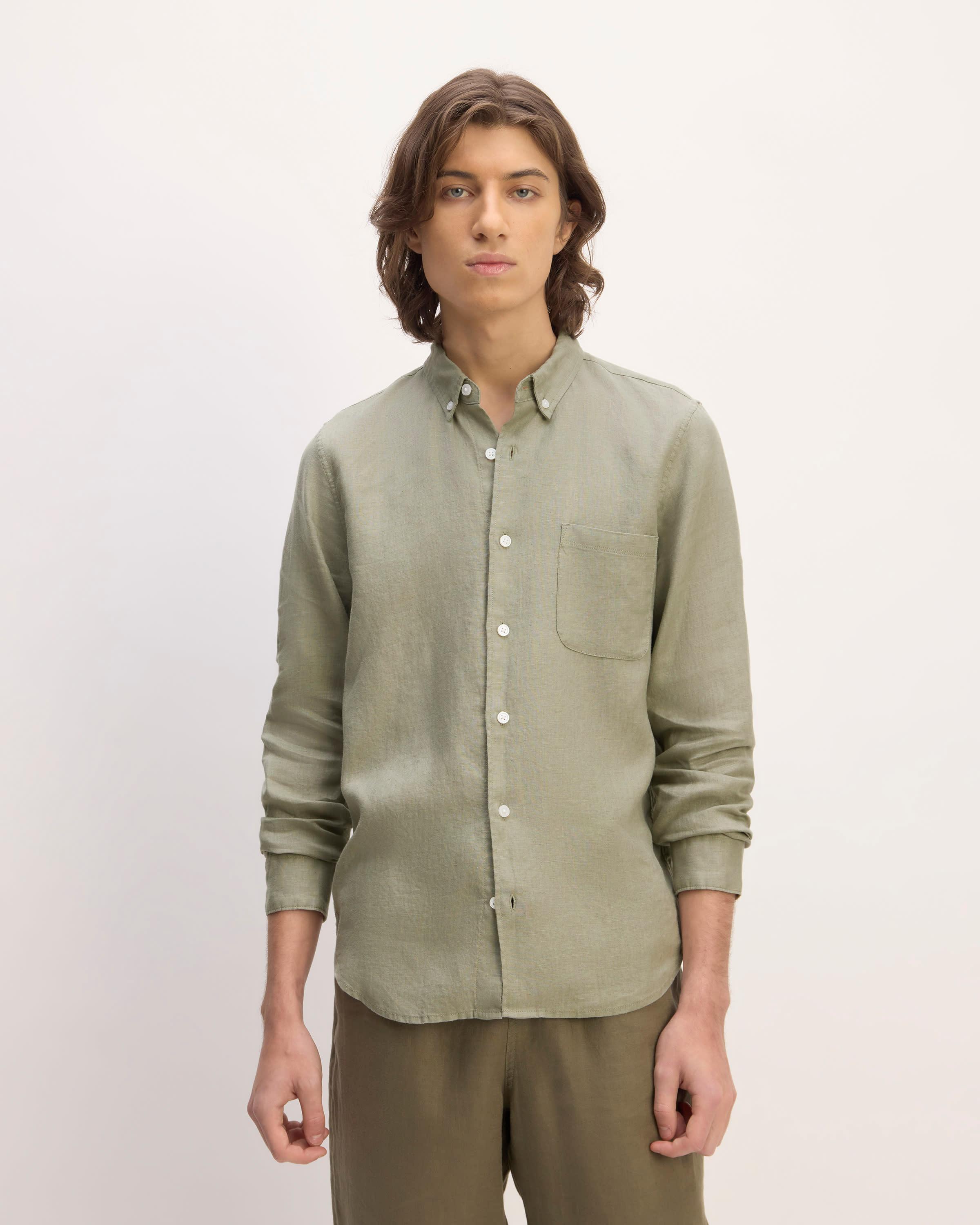 The Classic Shirt in Linen Product Image