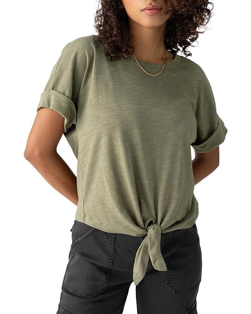 Sanctuary All Day Tie Front Tee Product Image